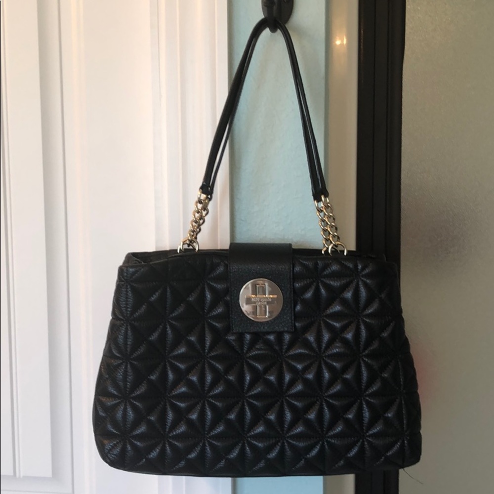 Black Quilted Kate Spade Purse